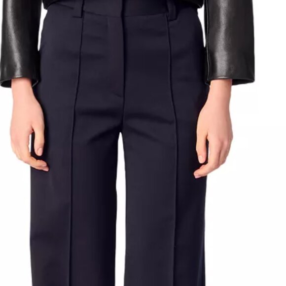 Maje Pintucked Suit Trousers - Picture 1 of 9